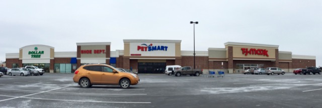 Strip mall off Fairview Ave. Greenport NY